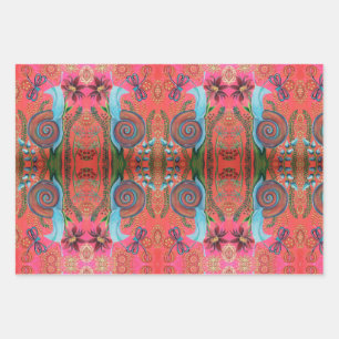 Schnecke Geschenkpapier Set