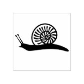 Schnecke Gummistempel (Prägung)