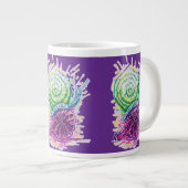 Schnecke in der Fig Jumbo-Tasse (Vorderseite Rechts)
