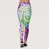 Schnecke in der Fig Leggings (Rückseite)