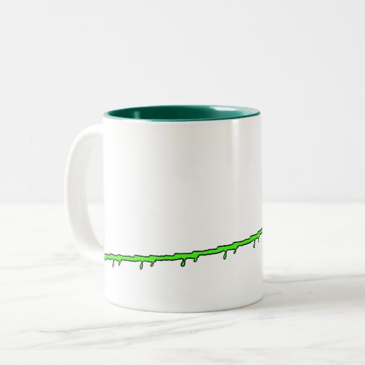 Schnecke-ish Zweifarbige Tasse (Vorderseite Links)