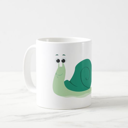 Schnecke Kaffeetasse (Vorderseite Links)