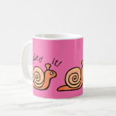 Schnecke Kaffeetasse (Vorderseite Links)