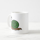 Schnecke Kaffeetasse (Vorderseite Links)