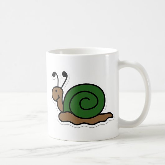 Schnecke Kaffeetasse (Rechts)