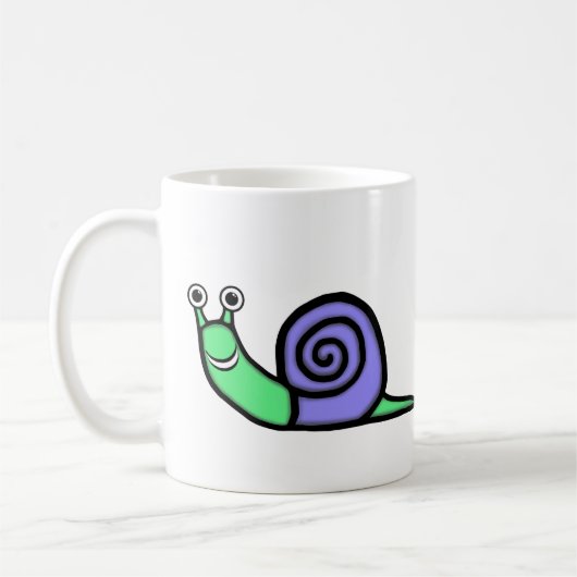 Schnecke Kaffeetasse (Links)