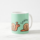 Schnecke Kaffeetasse (VorderseiteRechts)