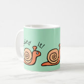 Schnecke Kaffeetasse (Vorderseite Links)