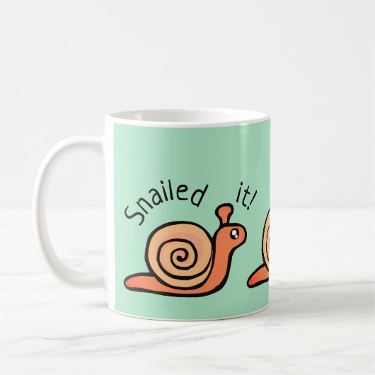 Schnecke Kaffeetasse (Links)