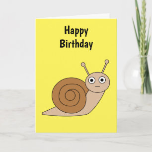 Schnecke Karte