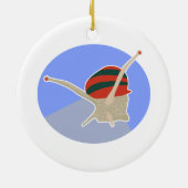 Schnecke Keramikornament (Hinten)