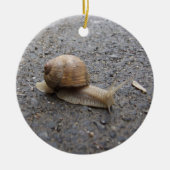 Schnecke Keramikornament (Vorne)
