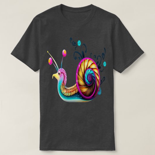 Schnecke lächeln T-Shirt (Design vorne)