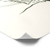 Schnecke Libelle Wassertropfen Abstract Poster (Ecke)