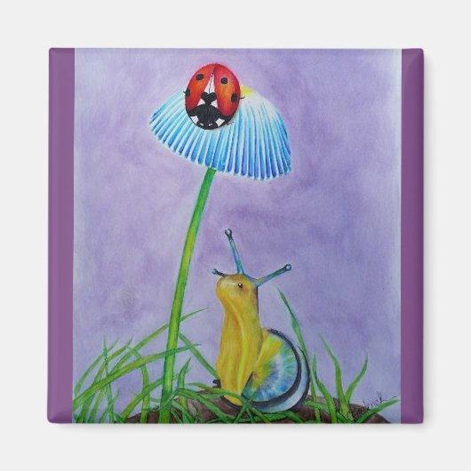 Schnecke Magnet (Vorne)