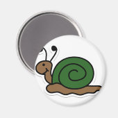 Schnecke Magnet (Vorderseite/Rückseite)