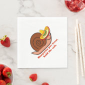 Schnecke Margarita pour Gefallen, halten Sie das S Serviette (Beispiel)