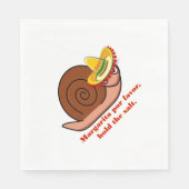 Schnecke Margarita pour Gefallen, halten Sie das S Serviette (Vorderseite)