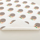 Schnecke mit Clover Baby Sherpa Blanket Sherpadecke (3/4)