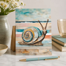 Schnecke Mixed Media