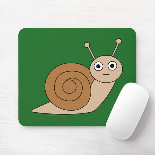 Schnecke Mousepad (Mit Mouse)