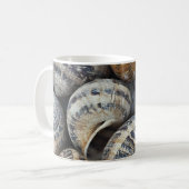 Schnecke-Muscheln Kaffeetasse (Vorderseite Links)