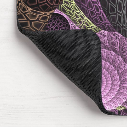 Schnecke-Muscheln Mousepad (Ecke)