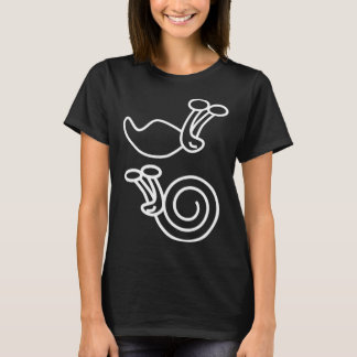 Schnecke Niedliche Nacktschnecke T-Shirt