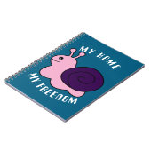 Schnecke Notizblock (Linke Seite)