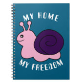 Schnecke Notizblock (Vorderseite)