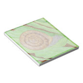 Schnecke Notizblock (angewinkelt)