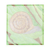 Schnecke Notizblock (Vorderseite)