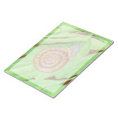 Schnecke Notizblock (angewinkelt)