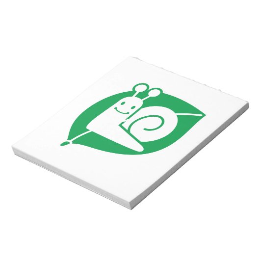 Schnecke Notizblock (Rotiert)