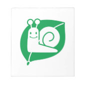 Schnecke Notizblock (Vorderseite)