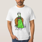 Schnecke-Panik T-Shirt (Vorderseite)