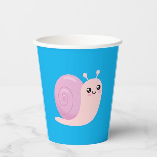 Schnecke Pappbecher (Vorderseite)