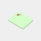 Schnecke Post-it Klebezettel (angewinkelt)