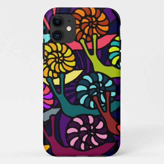 Schnecke-Rennen-Telefon-Kasten Case-Mate iPhone Hülle (Rückseite)