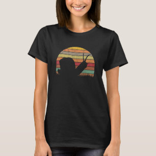 Schnecke Retro Weinbergschnecke Vintage 1 T-Shirt