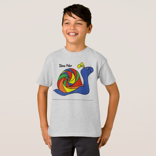 Schnecke-Shirt T-Shirt (Vorne ganz)