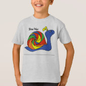 Schnecke-Shirt T-Shirt (Vorderseite)