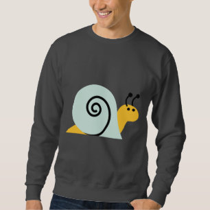 Schnecke Slugs Gastropode-niedliches Cartoon-Tier Sweatshirt