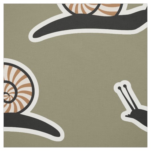  Schnecke Stoff (Muster)