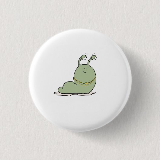 Schnecke, Thema, Käfer Thema Button (Vorderseite)