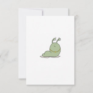 Schnecke, Thema, Käfer Thema Dankeskarte