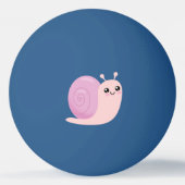 Schnecke Tischtennisball (Rückseite)