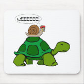 Schnecke u. Schildkröte - Turbo-Duo Mousepad (Vorne)