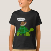 Schnecke u. Schildkröte - Turbo-Duo T-Shirt (Vorderseite)
