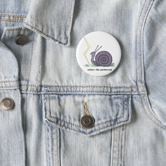 Schnecke überrascht button (Beispiel)